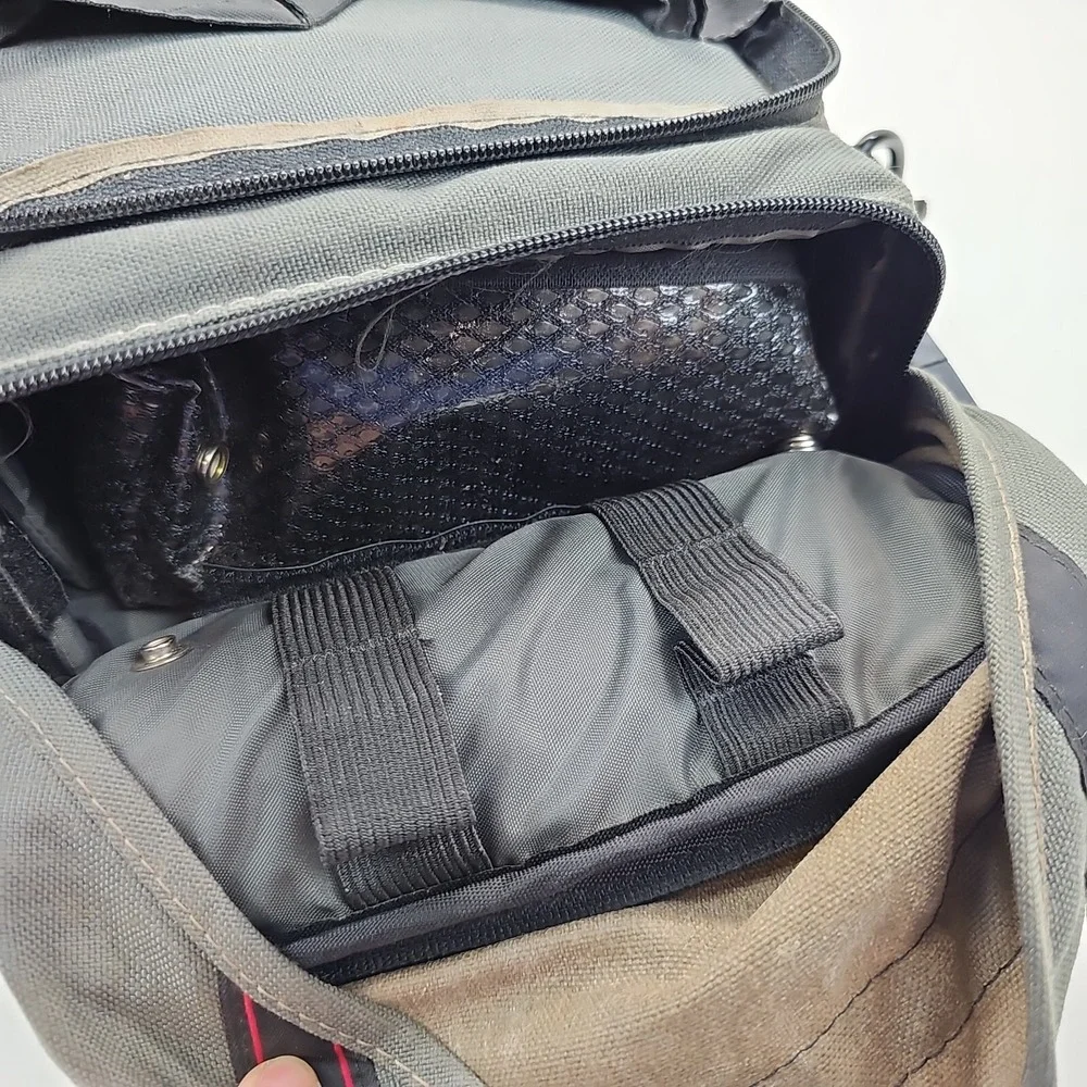 Tamrac 605R‎ Camera Bag 1985 Navy Professional Pro Shoulder Dividers Made in USA